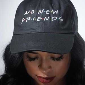 No New Friends TV Show NBC Black Baseball Cap Drake Lyrics